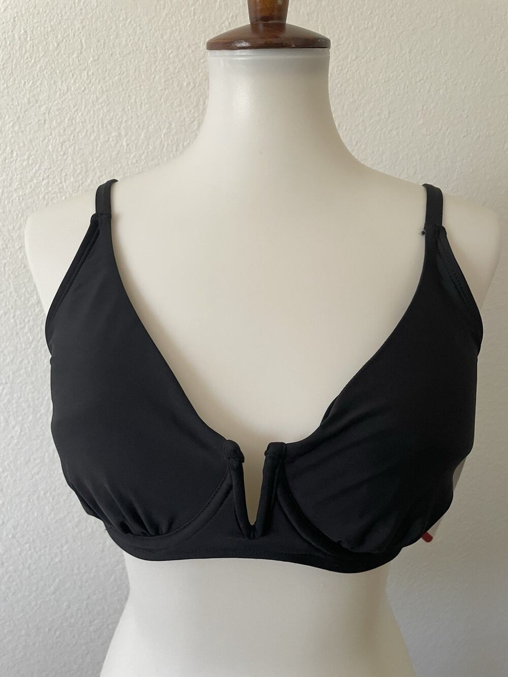 Anne Cole Swim Bikini Top Swimwear Plunge Beach Summer Outdoors